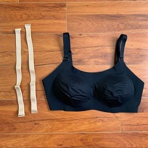 Knix padded evolution bra - beige/black reversible